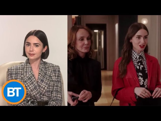 ⁣The cast of 'Emily in Paris' dish on all-things Rome for Season 4's upcoming episodes