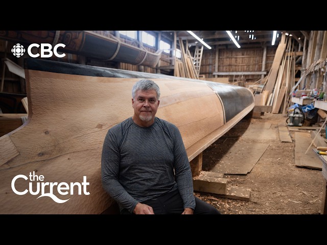 ⁣Carving a 15-metre canoe from a massive red cedar | The Current