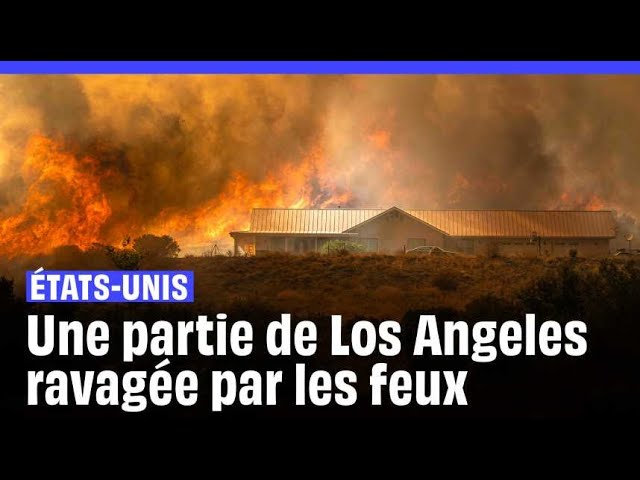 ⁣Etats-Unis : L'incendie « Airport Fire » fait rage dans le sud de la Californie