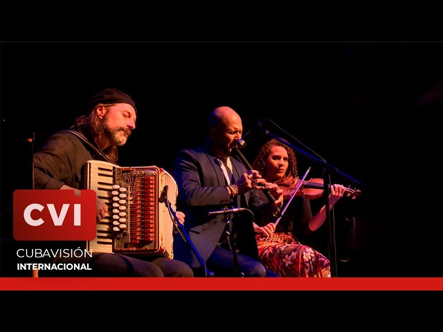 ⁣Músicos argentinos realizan concierto en el Teatro Nacional de Bellas Artes en La Habana