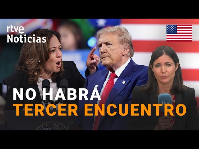 ⁣EE.UU.: TRUMP rechaza la idea de PARTICIPAR en otro DEBATE con HARRIS | RTVE Noticias