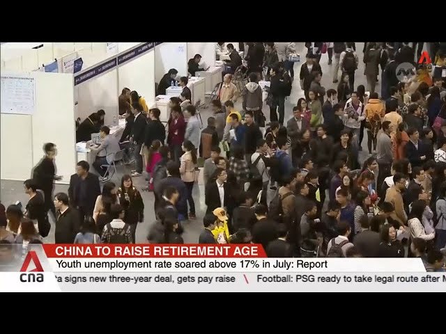 ⁣China to raise retirement age