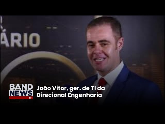 ⁣Prêmio Master imobiliário: Lenny Leone entrevista João Vitor | BandNews TV