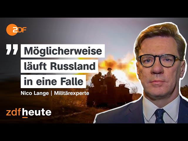 ⁣Kursk: Chance auf Sieg gegen Russland? Analyse mit Militärexperte Nico Lange | ZDFheute live