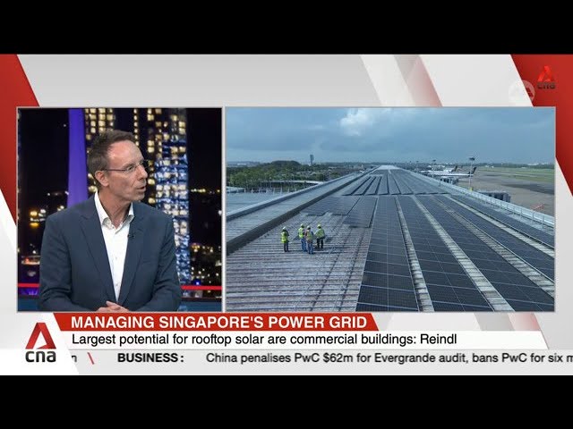 ⁣Singapore's solar deployment on track to hit 2030 target: Energy Market Authority