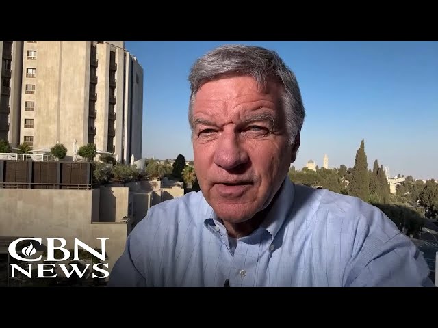 ⁣Live: Update from Israel | CBN News