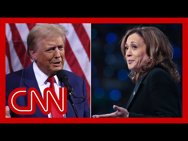 ⁣New poll reveals how voters are viewing Trump and Harris after the debate