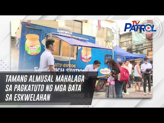 ⁣Tamang almusal mahalaga sa pagkatuto ng mga bata sa eskwelahan | TV Patrol