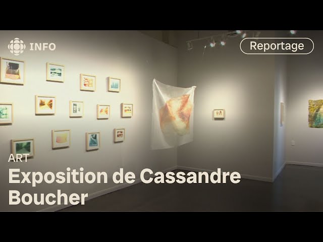 ⁣Nouvelle exposition de Cassandre Boucher dès vendredi