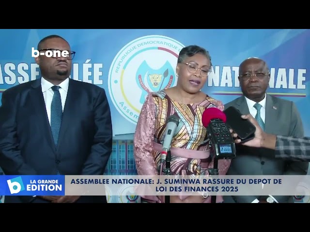 ⁣Assemblée nationale : Judith SUMINWA rassure du dépôt de loi des finances 2025