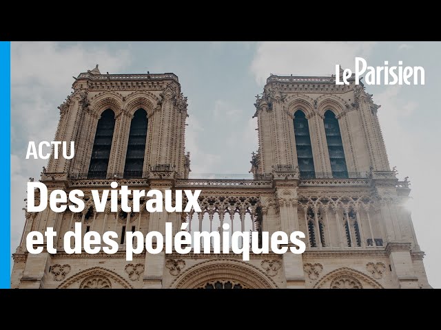 ⁣Polémique sur les vitraux contemporains de Notre-Dame de Paris, une histoire vieille de cent ans