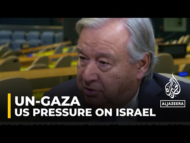 ⁣'This war must stop, Palestinian right to self-determination must be recognised’: UN Chief