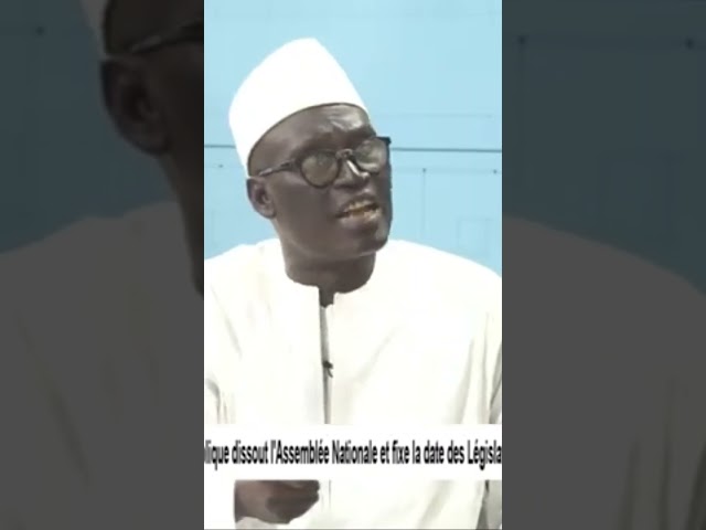 ⁣Nicolas Ndiaye " Ce qui n'est pas logique il savait que le projet de loi n'allait pas