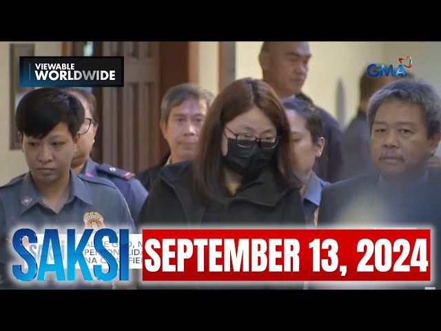 ⁣Saksi Express: Sept. 13, 2024 [HD]