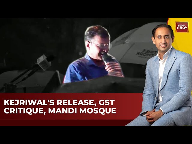 ⁣NewsTrack with Rahul Kamal: Arvind Kejriwal's Release, GST Critique Row | India Today