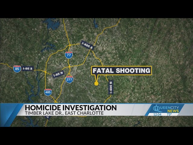 ⁣Man shot and killed in east Charlotte: PD