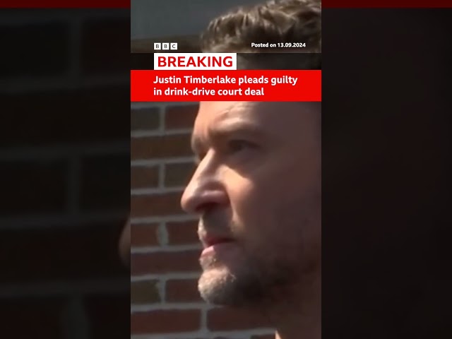 ⁣Justin Timberlake pleads guilty in drink-drive court deal.#JustinTimberlake #BBCNews