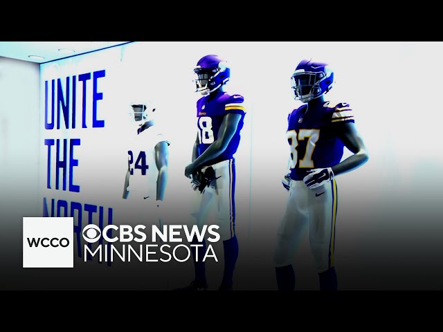 ⁣U.S. Bank Stadium, Vikings superfan gear up for home opener