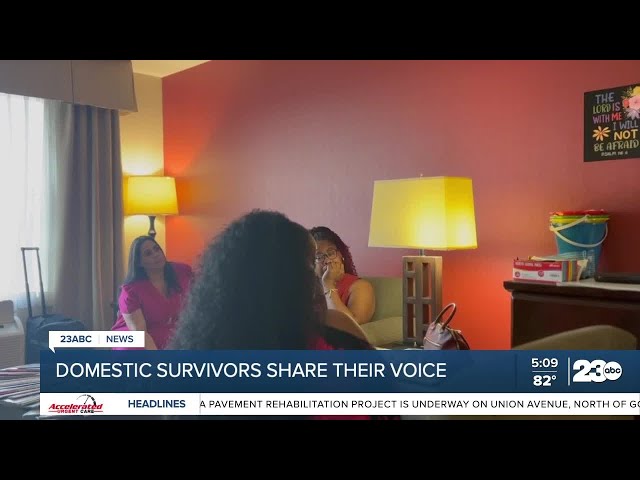 ⁣Domestic violence survivors share their voice through I am V.I.C.T.O.R academy