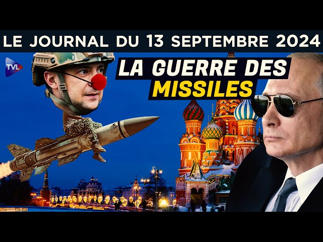 ⁣Russie/Ukraine : missiles longue portée, une arme décisive ? - JT du vendredi 13 septembre 2024