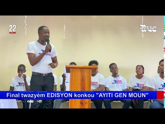 ⁣Final twazyèm Edisyon konkou "AYITI GEN MOUN" / Nan UniQ #Rtvc #22Live #MS