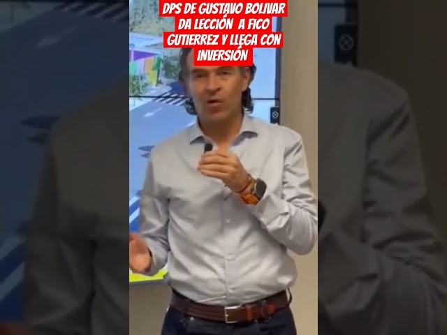 ⁣DPS DE GUSTAVO BOLIVAR DA LECCIÓN  A FICO GUTIERREZ Y LLEGA CON INVERSIÓN