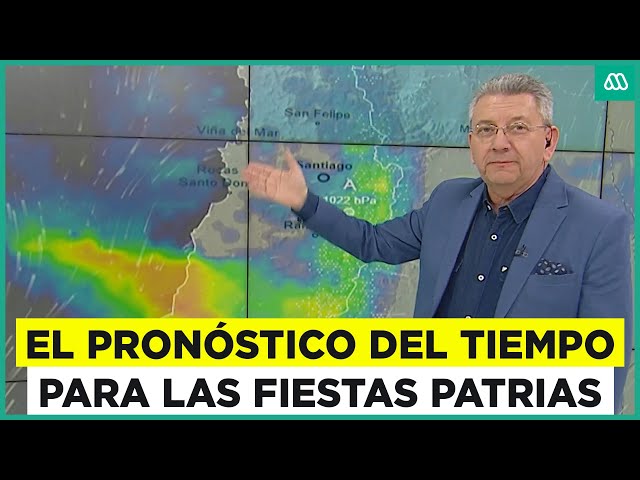 ⁣¿Lloverá para Fiestas Patrias? Este es el pronóstico para el 18 de septiembre