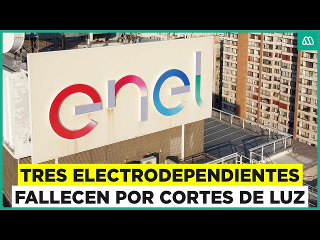 ⁣Tres personas electrodependientes fallecieron por cortes de luz