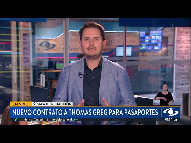 ⁣Hay nuevo contrato entre el Ministerio de Relaciones Exteriores y Thomas Greg & Sons