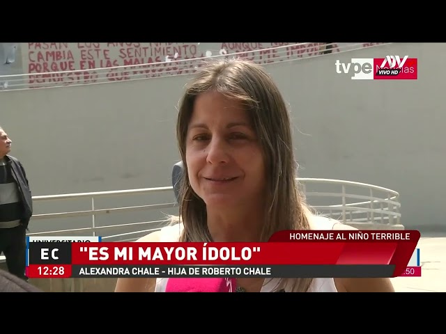 Hija de Roberto Chale: "Mi papi es del pueblo. Es mi mayor ídolo"