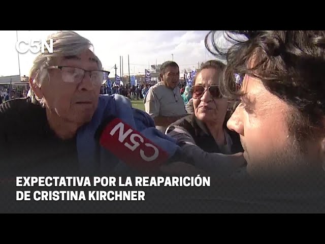 ⁣EXPECTATIVA por la REAPARICIÓN de CRISTINA KIRCHNER