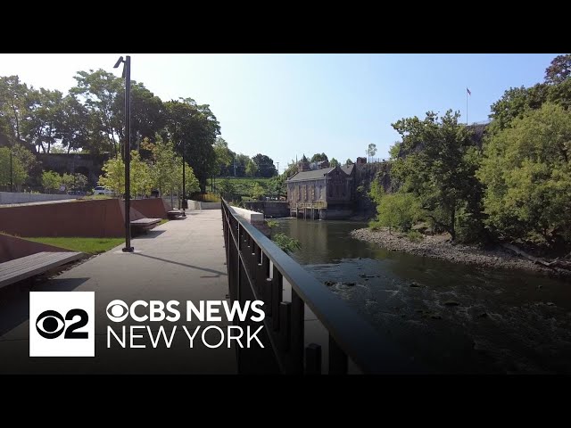 ⁣A first look at the new riverwalk near Paterson Great Falls