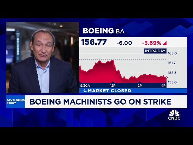 ⁣Fmr. United Airlines CEO Oscar Munoz weighs in on impact of Boeing strike