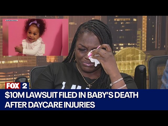 ⁣$10 MILLION lawsuit filed in baby's death after Detroit daycare injuries