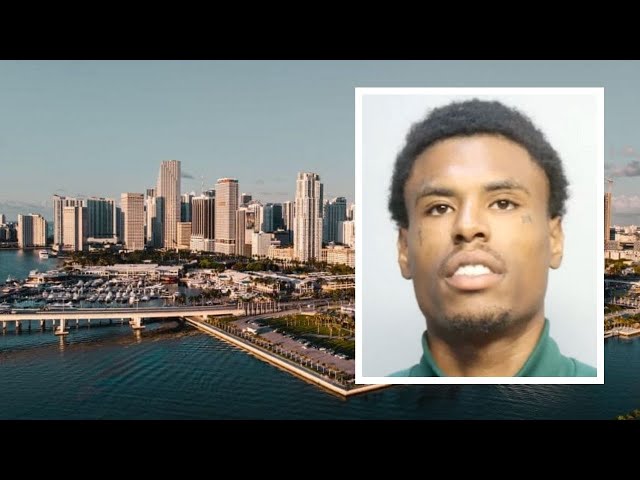 ⁣Hombre acusado de entrar a apartamentos de edificios en Miami que tenían las puertas abiertas