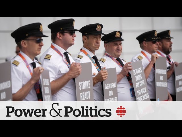 ⁣Clock is ticking for Air Canada, pilots to reach a deal | Power & Politics