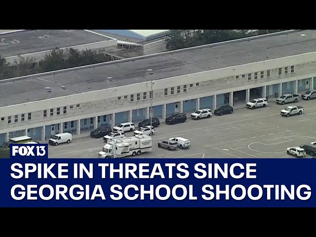 ⁣School threats surging since Georgia school shooting