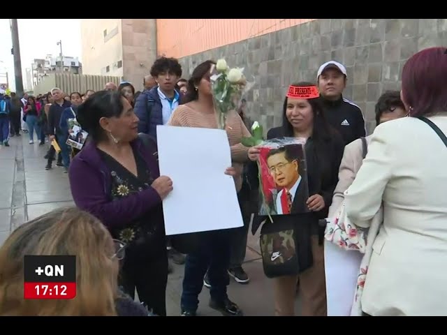 ⁣Alberto Fujimori: Hacen largas colas en Museo de la Nación para despedir a expresidente