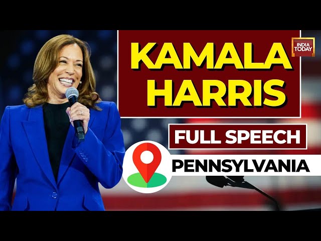 ⁣Kamala Harris Full Speech: VP Harris' Campaign Rally In Wilkes-Barre, Pennsylvania | US Electio