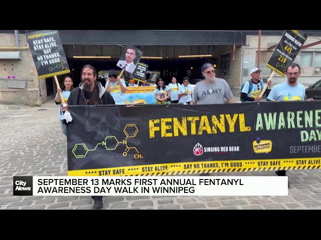 ⁣New awareness walk highlights dangers around fentanyl