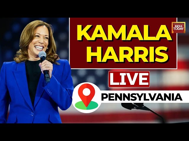 ⁣Kamala Harris Rally LIVE: VP Harris' Pennsylvania LIVE | Kamala Harris Speech LIVE| US Election