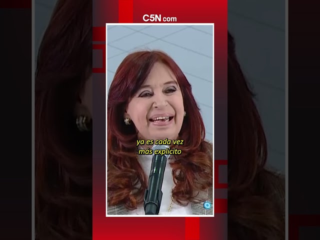 ⁣CRISTINA KIRCHNER: "VIMOS A UNA NENA GASEADA Y A UN GOBIERNO MINTIENDO"