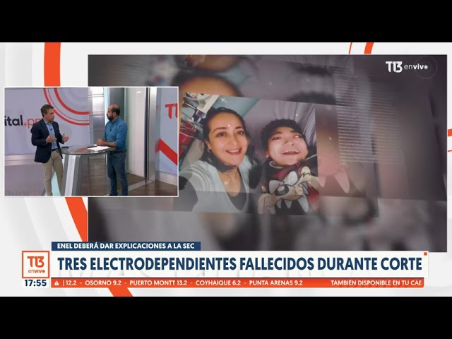 Detalles de la investigación: tres electrodependientes fallecidos durante corte de luz