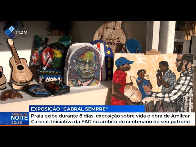 ⁣Praia exibe durante 8 dias, exposição sobre vida e obra de Amílcar Carbral. Iniciativa da FAC