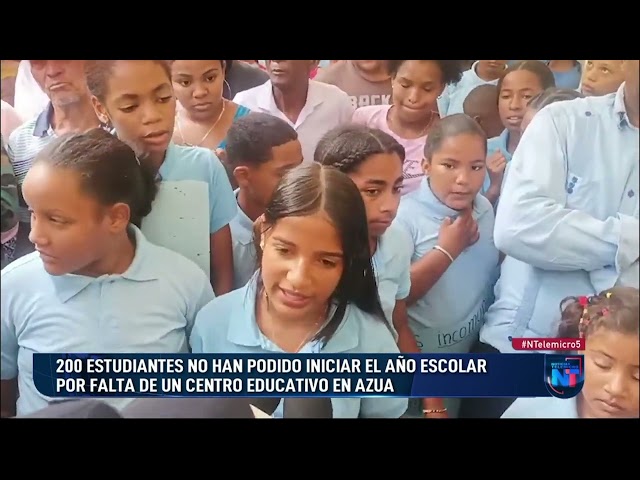 ⁣La falta de centros educativos sigue impidiendo que estudiantes inicien año escolar