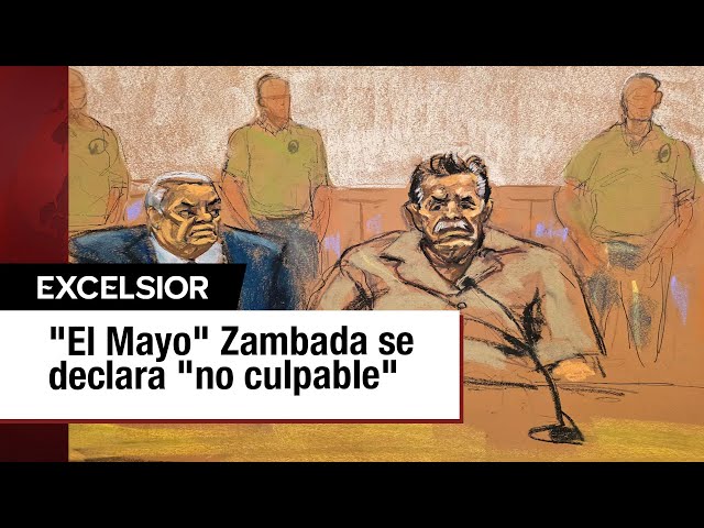 ⁣'El Mayo' Zambada se declara no culpable en tribunal de Nueva York