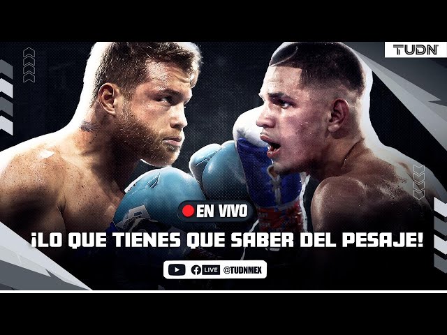 ⁣ EN VIVO: Así fue la ceremonia de pesaje entre Canelo y Berlanga  | Presentado por McDonalds