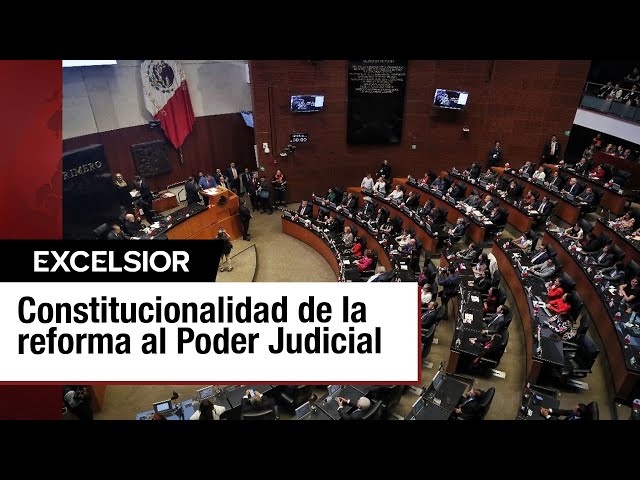 Senado declara constitucionalidad de la Reforma Judicial