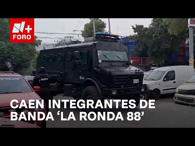 ⁣Detienen a 8 Integrantes de la banda ‘La Ronda 88’ en Peralvillo - Las Noticias