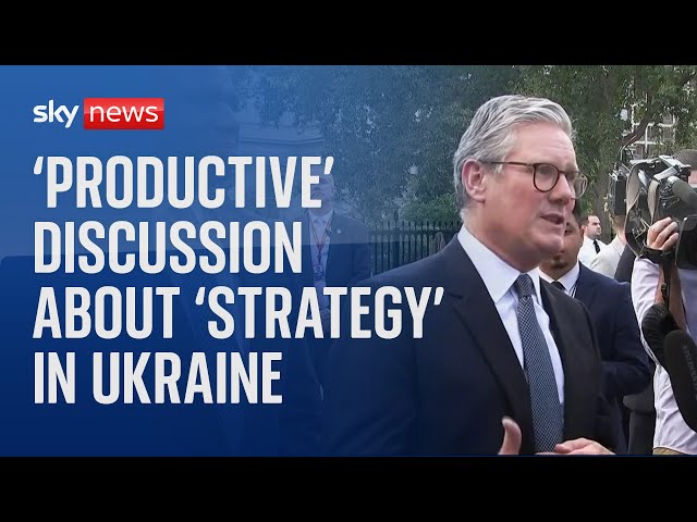 ⁣PM: 'Long and productive' discussion with Joe Biden about 'strategy' in Ukraine